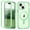 Green, variant on ELEHOLD Full Body Magnetic Case for iPhone 15,Built-in Front Screen Protector 360 Protection Compatible with Mag Safe Transparent Clear Shockproof Cover for iPhone 15,Lightpurple