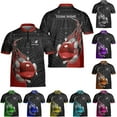 thumbnail image 2 of Personalized Name Bowling Baseball Jersey, Bowling Shirts for Men, Bowling Jerseys for Team, Bowling Shirts (Blue, M), 2 of 8