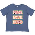 thumbnail image 3 of Inktastic Peace Love Music Quote Girls Toddler T-Shirt, 3 of 5