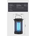thumbnail image 3 of 2 in 1 Outdoor Mosquito Killer Camping Light with Hook (US Standard), Portable and Effective USB Rechargeable Mosquito Killer IPX6 Waterproof, Suitable for Indoor Balcony Garden Hiking, 3 of 5