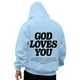 thumbnail image 1 of WILLBEST Sudaderas Deportivas para Hombre, Camisetas Informales De Manga Larga con Gráficos, Sudaderas con Capucha, Jerséis para Mujer Grande, 1 of 6