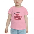 thumbnail image 2 of You Serious Clark? Santa And His Reindeers Cute Toddler T-Shirts for Boys Girls (Pink, Youth XL), 2 of 5