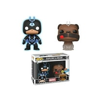 Marvel Funko POP Vinyl Figure - Teleporting Lockjaw & Black Bolt SDCC'18 Exclusive