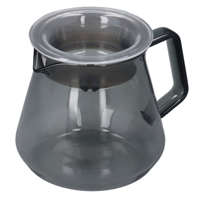 Cafetera manual, cafetera gris galvanizada, servidor de café, cafetera, rendimiento probado