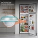 thumbnail image 5 of White Westinghouse  Refrigerador 9 pies  Top Mount 247 L  Inverter automático  2 puertas con congelador  Control mecánico de temperatura  Despachador de agua  Puerta reversible  Luz interior, 5 of 8