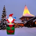 thumbnail image 4 of LLQkigsxse 7ft Inflatable Pool 6 FT Christmas Inflatable Santa Sitting on with Build in LEDs for Indoor Outdoor Garden Party, 4 of 4