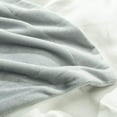 thumbnail image 4 of NTBAY 3 Piece Velvet King Duvet Cover Set with Zipper Closure and Corner Tie, Ultra Soft and Luxury Comforter Cover Set, 90"x104", Light Gray, 4 of 5