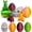 Multicolor B, variant on 3D Printed Eggs with Rabbit Inside,Funny Gifts Easter Basket Essentials,Surprise Gifts to Enhance the Festive Atmosphere, Unique Collectible Desktop Ornaments