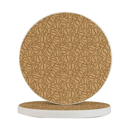 

Circular Drink Coasters Set Geometric Polygon Background Beautiful Home Decor Diatomite Heat-Resistant Diatomite Protect Table Countertop