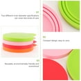 thumbnail image 4 of 4 Pcs Couvercles en Silicone pour Boîtes de Conserve pour Animaux de Compagnie Couvercles Universels pour Chien Chat Boîte de Rangement Réutilisable (Couleur Aléatoire), 4 of 8
