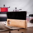 thumbnail image 3 of yuksok Coffee Grinder Machine Cleaning Brush Wooden Handle Rectangle Hole Rectangle wih Hole, 3 of 9