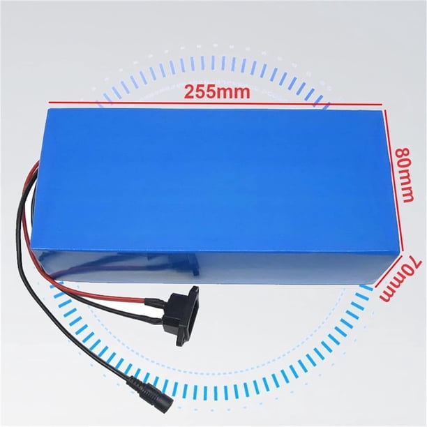 Batterie 48V 28Ah 13S3P Pour Vélo électrique – Avec Chargeur 54,6V 2A – BMS Intégré – Moteur 200-1200W – XT90 – Étanche