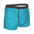 thumbnail image 3 of Kll Blue Glitter Men'S Cotton Boxer Briefs Underwear-Xx-Large, 3 of 9