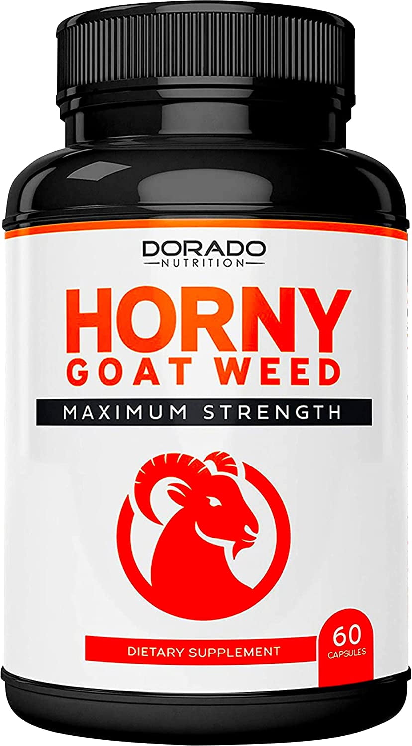 Horny Goat Weed for Men and Women Maca Root, Ginseng, Saw Palmetto