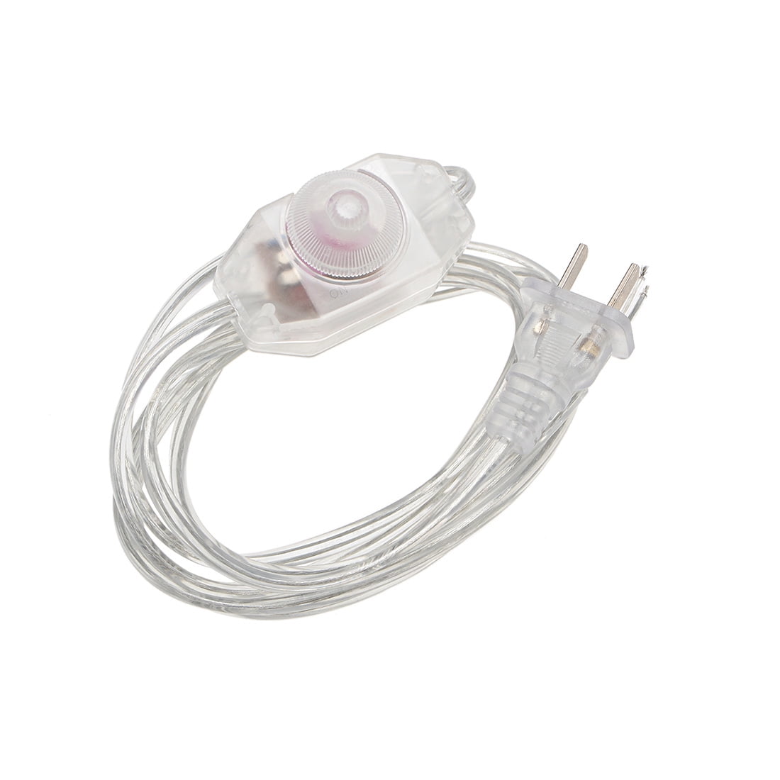 Uxcell Rotary Cord Switch AC 250V Slide Control Lamp Dimmer 100W with 5