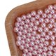 thumbnail image 2 of Perlas 4MM 50g Perlas De Imitación No Porosas Perlas Artificiales Cuero Decoración Para El Cabello Rosa Medio ANGGREK Non porous Imitation Pearls, 2 of 6