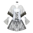 thumbnail image 1 of Adulto Dark Angel Cosplay Disfraz Masquerade Mujer Vestido con Wing Cosplay blanco jinwen Disfraz De Angel De Halloween, 1 of 8