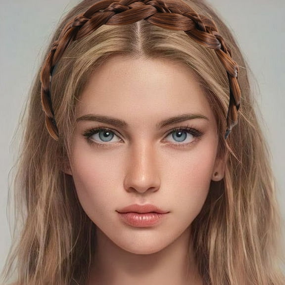 WHAMVOX Headband Hair Accessories Synthetic Headbands Light Brown