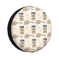 thumbnail image 1 of Fotbe Peanuts Funda de Llanta de Repuesto con Estampado, Engrosada, Ajuste Universal para Jeep, Remolque, RV, SUV, Camión-14 inch, 1 of 6