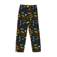 thumbnail image 5 of Xecao Pixel Game Men's Straight Lounge Pajama Pants: The Ultimate in Comfortable Sleepwear, 5 of 9
