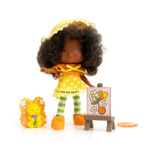 TLS Toy Orange Blossom Poseable Scented Fashion Doll with 4 Surprise Reveal Accessories - Strawberry Shortcake Collection