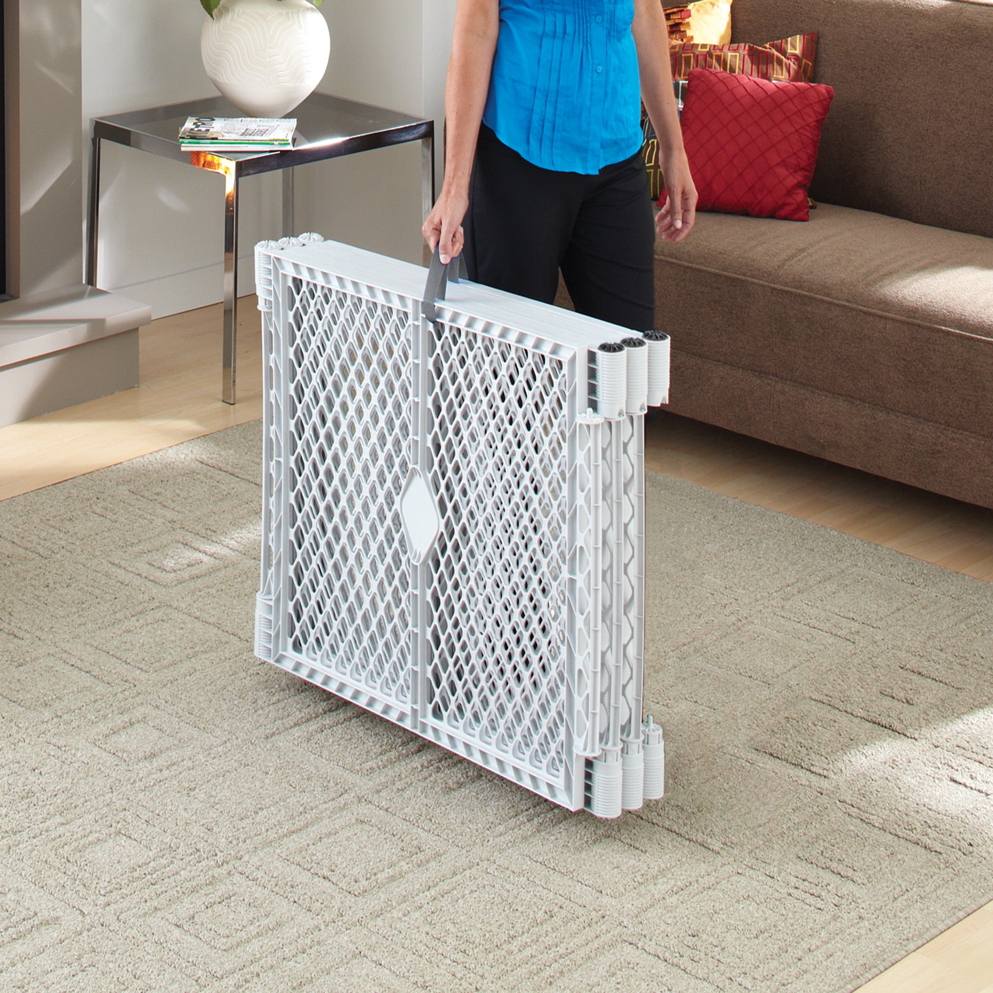 north states 6 panel superyard portable indoor outdoor playard