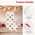 thumbnail image 4 of Lsque 18 Inches Funny Chicken Pattern Christmas Stockings Hanging Ornaments,Knitted Xmas Fireplace Hanging Stocking,Holiday Decoration, 4 of 8