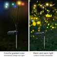 thumbnail image 4 of Advancent 2 piezas de luz Solar para jardín, Patio trasero, Patio de casa, lámpara de tierra impermeable, accesorios de iluminación para exteriores, Iluminación y accesorios Vistoso Advancent HA073260-02, 4 of 6