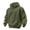 Army Green, variant on Delconic Mens Pullover Hoodie Long Sleeve Casual Athletic Sweatshirt with Kangaroo Pocket Drawstring Hood Relaxed Fit Army Green L