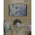 thumbnail image 2 of Vintage Starfish Outdoor TV Cover 30 to 32 inch Coral Seahorse Shell Ocean Blue Waterproof Dustproof TV Covers for Outside with Zipper Remote Control Pocket Flat Screen Protectors, 2 of 7