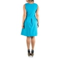 thumbnail image 2 of 24/7 Comfort Apparel Women's Plus Size Sleeveless Dress with Pockets, 2 of 4