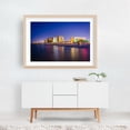 thumbnail image 5 of Beachfront - Clearwater Beach Florida Photography Oak Framed Wall Art Print 12 x 18 inches, 5 of 6