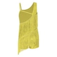 thumbnail image 3 of Mufeng Vêtements de Danse Latine Rumba pour Grandes Filles Justaucorps de Jazz Moderne Compétition Samba Tango Robe de Danse à Franges Or 16, 3 of 6