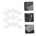 thumbnail image 3 of Mobutofu 20Pcs Display Stand Transparent Acrylic Slant Back Design Office, 3 of 8