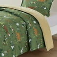 thumbnail image 2 of Gracie Mills Harvey Kids Forest Animals Plush Reversible Comforter Set - GRACE-15511, 2 of 5