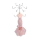 thumbnail image 4 of Soporte de maniquí para colgar en la torre, soporte de anillo de resina, modelo de vestido para niñas y mujeres, color rosa, 4 of 5