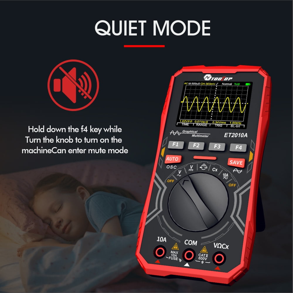Multimeters,Rate Data Function Diy And Test Data Function Diy 2in1 Handheld Oscope Meter Display Handheld Oscope Function Diy And Meter 1mhz 2.5msps Meter 1 2.5msps Hxber