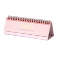 thumbnail image 1 of Small Desk Calendar 2025 Mini Desk Calendar Horizontal Solid Color Office Daily Planner Self-Discipline Punch Card Book Desktop Ornament the Office Ornaments Christmas,Mini Desk Calendar, 1 of 7