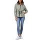 thumbnail image 2 of Chaqueta ligera con capucha para mujer Inspire Chic, con cierre frontal, ideal para senderismo, color gris, 2 of 6