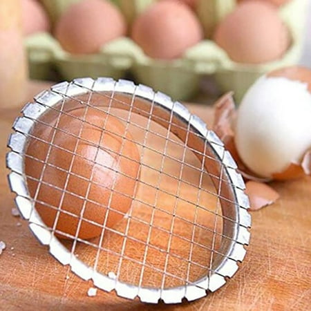 

Multifunctional Egg Slicer Section Cutter Divider Plastic Egg Divider Cut Egg Device Creative Kitchen Egg Tool