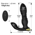 thumbnail image 4 of Flapping Anal Vibrator with Remote Control, Prostate Massager Rear court vibrator masturbator Adult Sex Toys for Men, Women, 4 of 5
