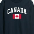 thumbnail image 3 of Instant Message - Canada Flag - Men's Long Sleeve T-Shirt, 3 of 6