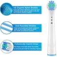 thumbnail image 3 of Mistayd Replacement Brush Heads forCompatible Toothbrush Heads, Including 4, 4 Floss, 4 Cross and 4 Whitening - 16 Variety Pack, 3 of 5