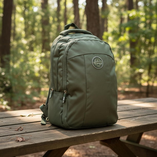 Mochila Jeep Unisex Backpack Verde Jpfw24bp201 Verde Musgo