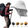 thumbnail image 4 of Protección Solar Sombrero Pesca Al Aire Libre para Hombre Sombrero Sombrero Protección Solar [requiere Embalaje Adicional] (gris Claro), 4 of 9