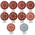 thumbnail image 1 of 100pcs Sanding Discs 5 Inch  Alumina Sanding Pads 8-Hole Sanding Paper Quick Change Sanding Sheet Polishing Sandpaper for Metal Wood Glass Car, 1 of 7