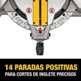 thumbnail image 2 of Sierra Ingletadora dewalt Dws713 Compuesta Eléctrica de un Solo Bisel de 15 Amperios y 10 Pulg DeWalt DWS713, 2 of 2