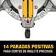 thumbnail image 2 of Sierra Ingletadora dewalt Dws713 Compuesta Eléctrica de un Solo Bisel de 15 Amperios y 10 Pulg DeWalt DWS713, 2 of 2
