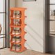 thumbnail image 1 of Organizador de almacenamiento multicapa para zapateras | Estantes de plástico de 6 niveles, estantería de entrada que ahorra espacio, montaje sencillo de hebilla DIY, polipropileno duradero, 1 of 6