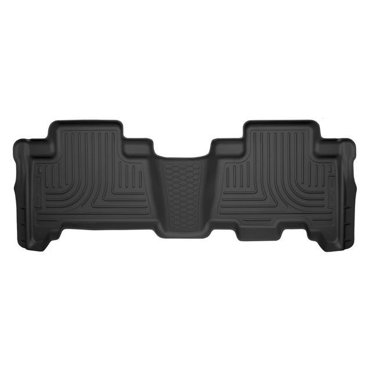 SMARTLINER Custom Fit Floor Mat – 2nd Row For 2010-2024 Toyota 4Runner / Lexus GX460 – Black TPE, Lifetime Warranty